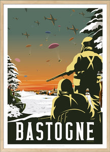 Carte postale exclusive Bastogne