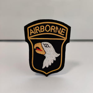 101st Airborne Bullion-badge