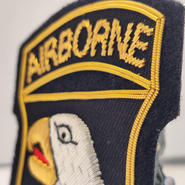 101st Airborne Bullion-badge