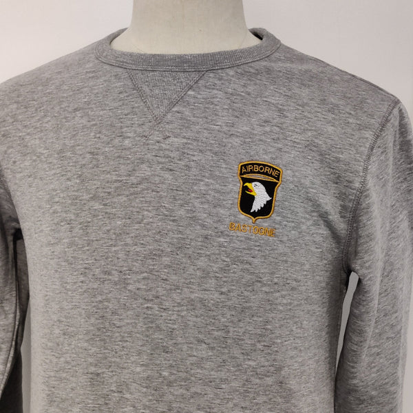 101st Airborne-Bastogne geborduurd sweatshirt (3 kleuren-7 maten)