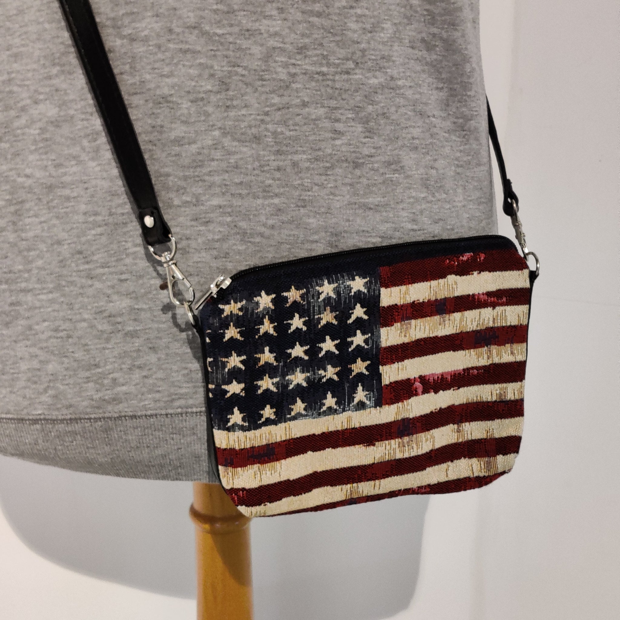Handtas met Amerikaanse vlag