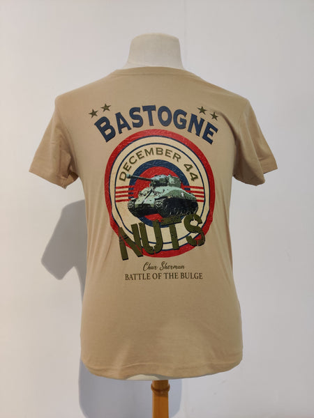 T-Shirt rond Nuts-Bastogne (3 coul.-6 tailles)