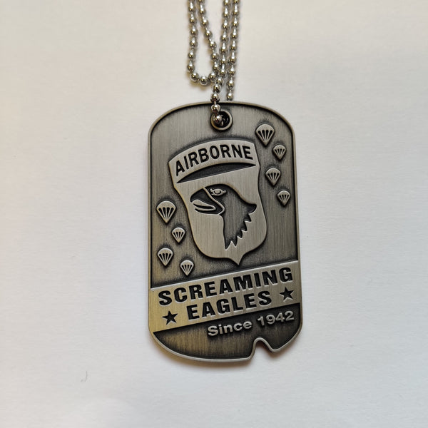 Dogtag 101st Airborne Screaming Eagles
